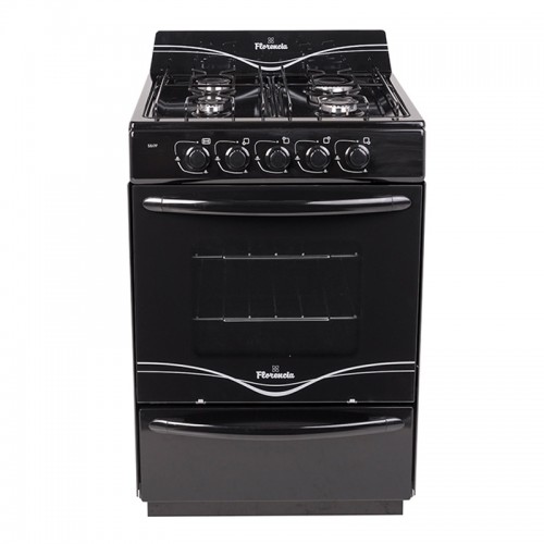 Cocina Florencia 5517f Negra Facil Limpieza Enlozado Durpox