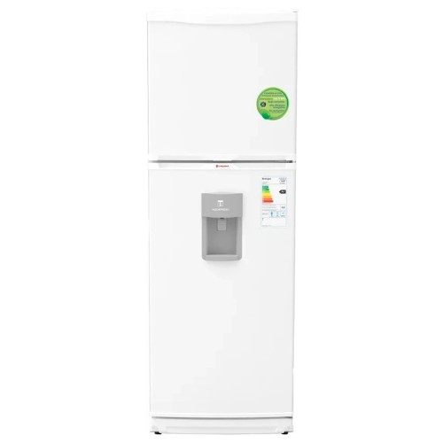 Heladera Con Freezer Bambi 2f1800bda 386 L Blanca Dispenser
