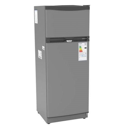 Heladera Con Freezer Bambi 2f1600pa 329 Lts Gris