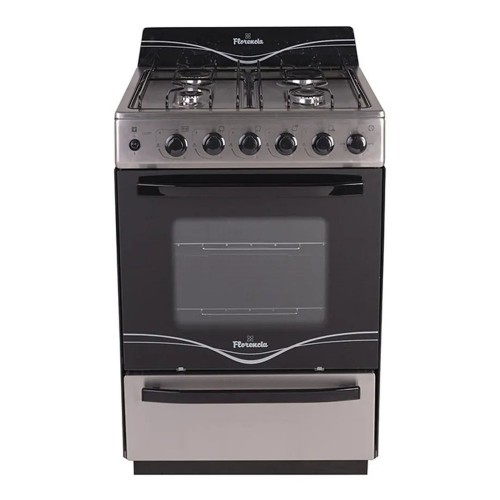 Cocina Multigas Florencia 5538f 56cm Inox Encen Timer Manual