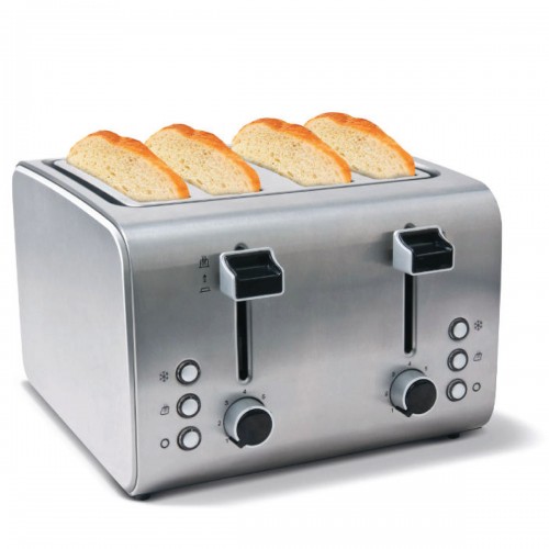 Imagen miniatura Tostadora Peabody Pe-t8520 4 Rebanadas 7 Funciones
