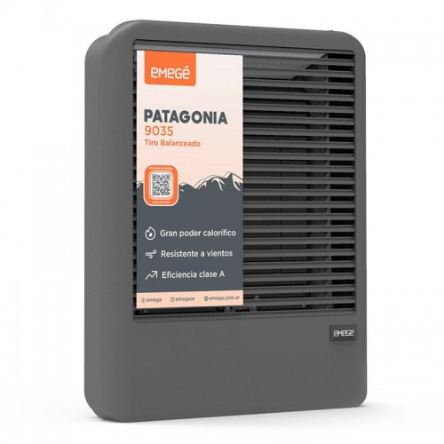 Calefactor Tiro Balanceado Emege Patagonia 9035 3500 Cal Mg