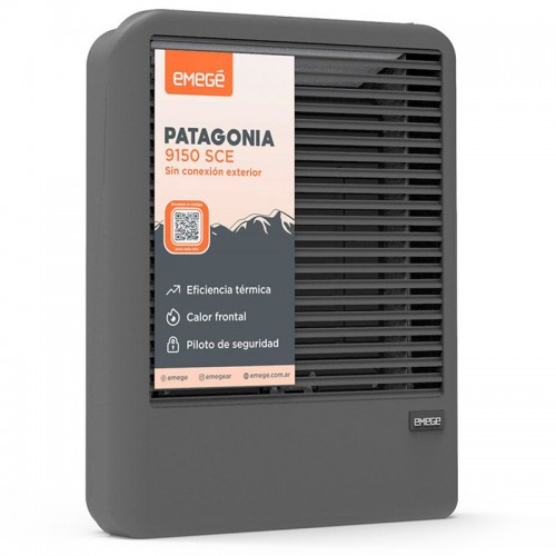 Calefactor Sin Salida Emege Patagonia 5000sce 5000 Cal Mg