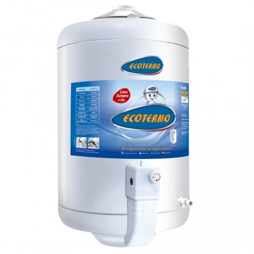 Termotanque A Gas Ecotermo Le51 C/inf 51 Lts Ge
