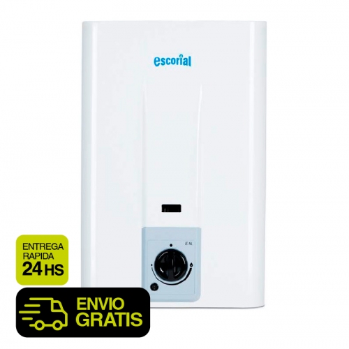Calefón Escorial Ce-14l Automático 14 Lts Gas Envasado