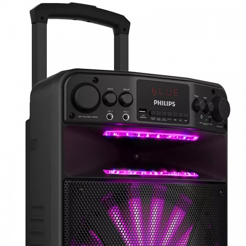 Imagen miniatura Parlante Portátil Philips Tax2706/77 40w Rms Bluetooth Karaoke