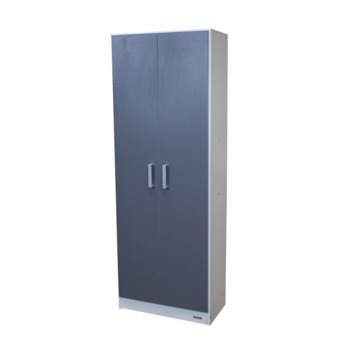 Despensero Platinum 3092 2 Puertas 5 Estantes Blanco C/gris Grafito