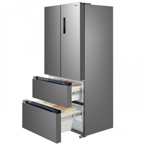 Imagen Heladera No Frost Inverter Midea Rf-f17xar1 470l Inox
