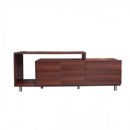 Rack De Tv Platinum 2605 1.8 M 2 Cajones 2 Puertas Estantes Cedro