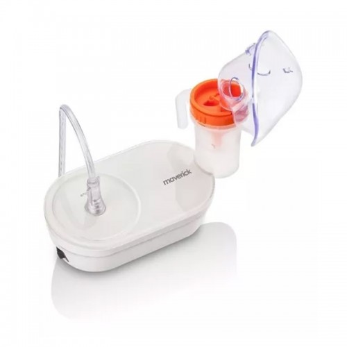 Nebulizador A Pistón Maverick 405b Silencioso Máscara Niño