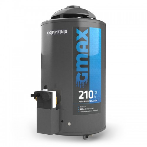 Termotanque A Gas Alta Recup Coppens Ttq210gmax C/inf Sup 23l Mg