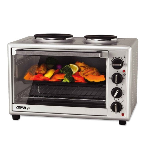 Horno Eléctrico Atma Hg4022api 40 Lts 3250w Con 2 Anafes