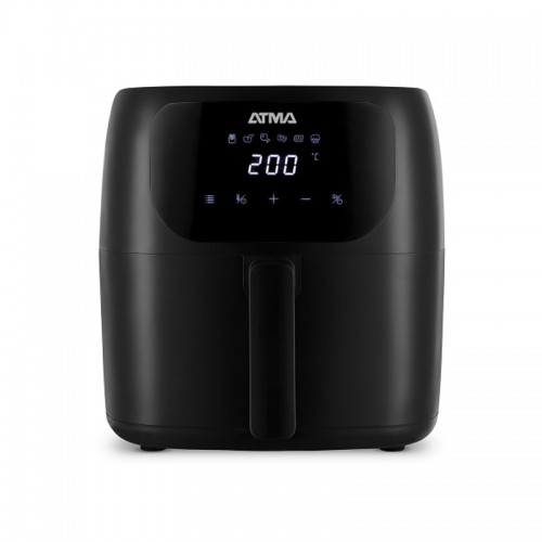 Freidora De Aire Sin Aceite Atma Fr60arbp 6,5l Digital Negra