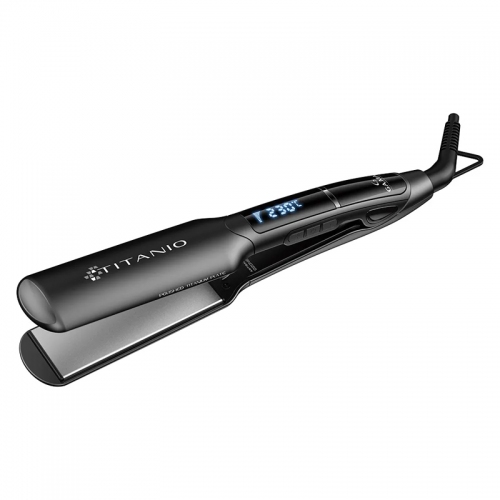Imagen miniatura Planchita De Pelo Gama X-wide Digital Titanio 4d Regulable