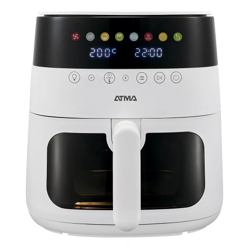 Freidora De Aire Atma 94fr246awp 6 Lts 8 Progr Digital Blanca