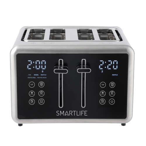 Tostadora Eléctrica Smartlife Sl-tod1520 4 Bandejas Led
