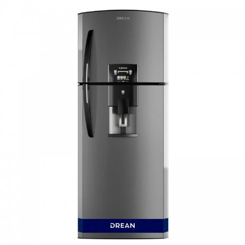 Heladera No Frost Drean Rdp400fzrt 400 Lts Dispenser Silver