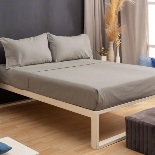 Juego De Sábanas Casablanca Oro 1 1/2 P 144h Gris