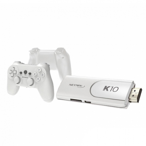 Mini Consola Netmak Nm-k10-w 40.000 Juegos 2 Joystick