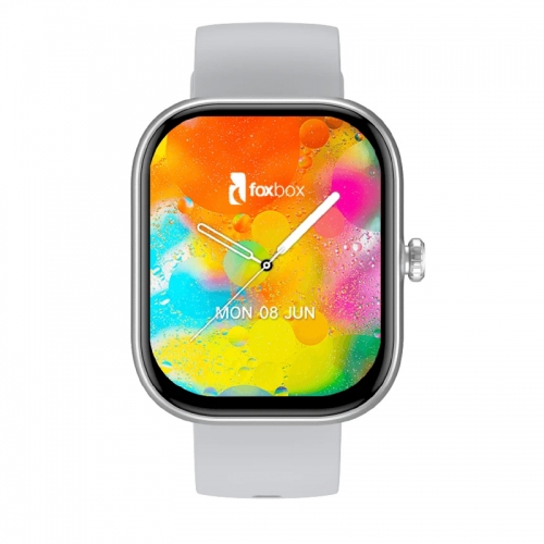 Imagen miniatura Smartwatch Foxbox Neutron 3.0 Táctil Color Plata