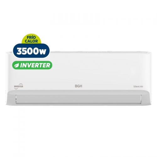 Aire Acondicionado Split Inverter Bgh Bsi35wclw 3500w F/c