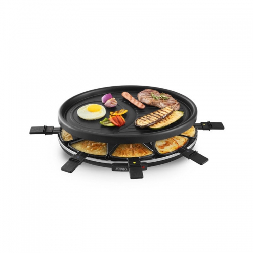 Racletera Eléctrica Atma Ra918p 8 Personas 1400 W