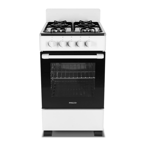 Cocina A Gas Philco Phcn50b 4 Hornallas Blanco