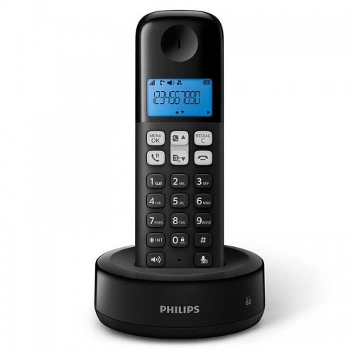 Teléfono Inalámbrico Philips D1311 Id Manos Libres Negro