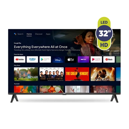 Imagen miniatura Smart TV LED 32" RCA R32GL100-F Google HDMI USB
