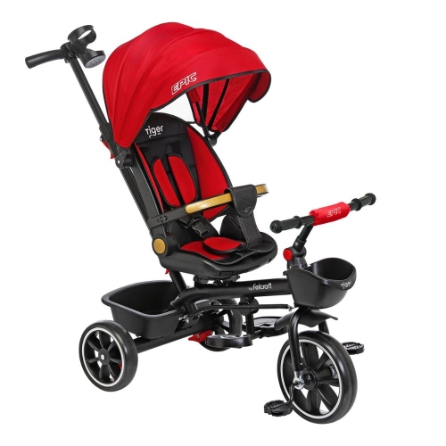 Imagen miniatura Triciclo Flecraft Hasta 25 kg 3211E Rojo
