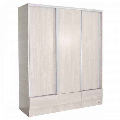 Placard Ropero Platinum 635 1,8 Mts Puertas Corredizas Gris Andino