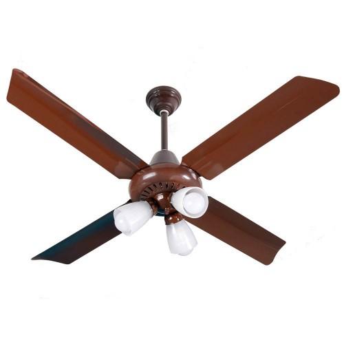 Ventilador De Techo Severbon Vta 420 Acero Con Luz