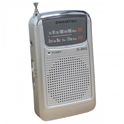 Radio Portátil A Pilas Daihatsu D-rk5 Am/fm