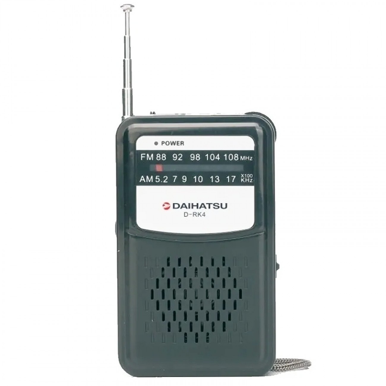 Imagen Radio Portátil A Pilas Daihatsu D-rk4 Am/fm