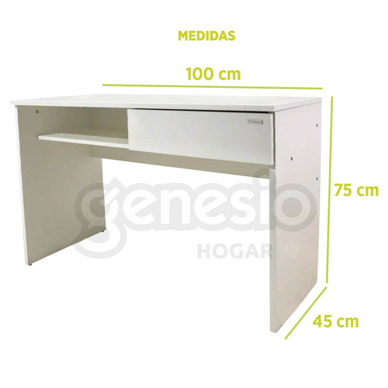 Imagen Escritorio Pc Notebook Platinum Mod 9038 1m Tabaco