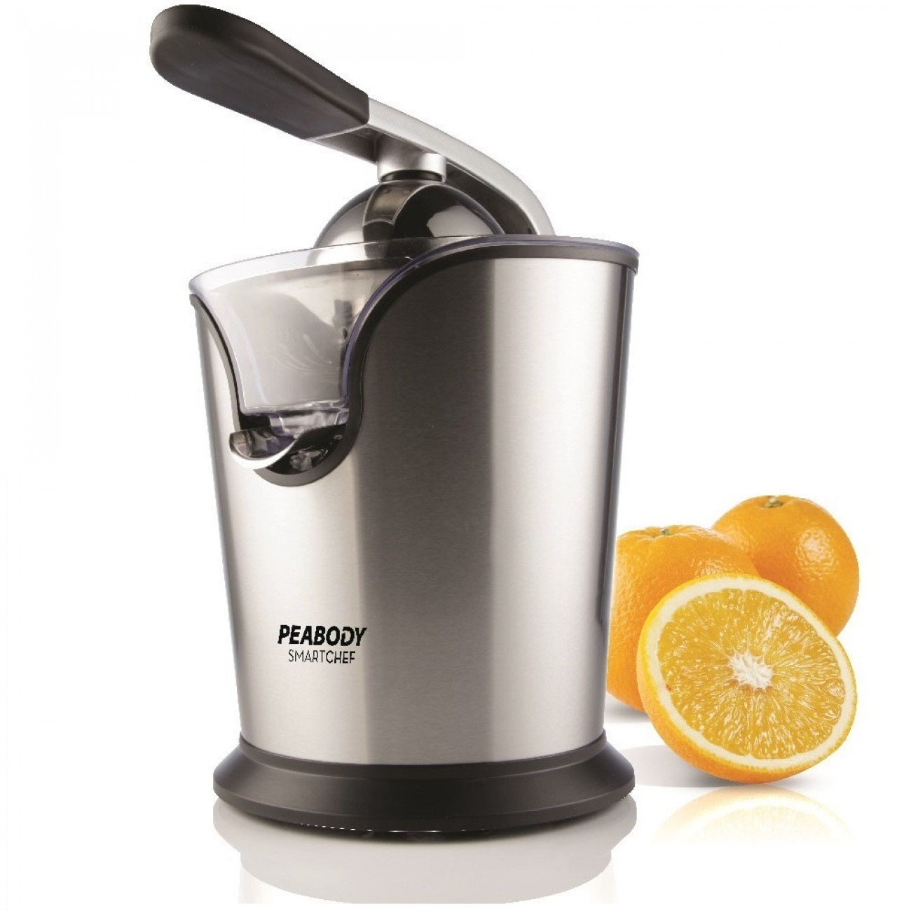 Imagen Exprimidor De Jugo Eléctrico Peabody Pe-ec403ix 100w Manija