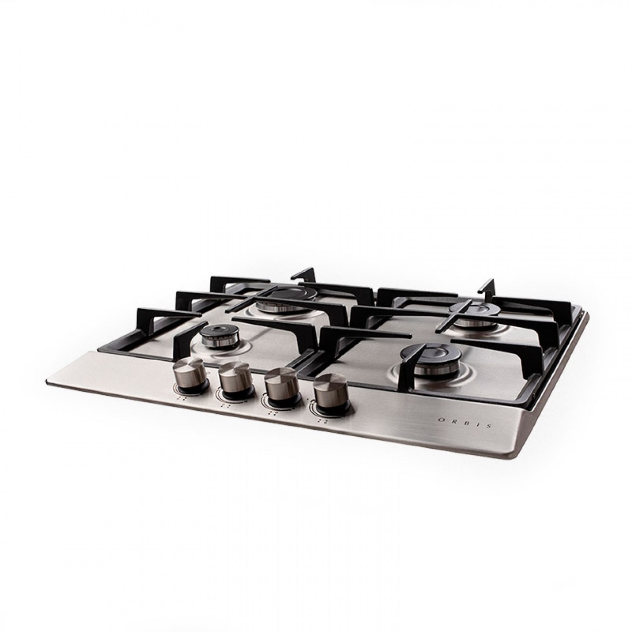 Imagen Anafe A Gas Empotrable Orbis 724az3m 4 Bocas Acero Inox