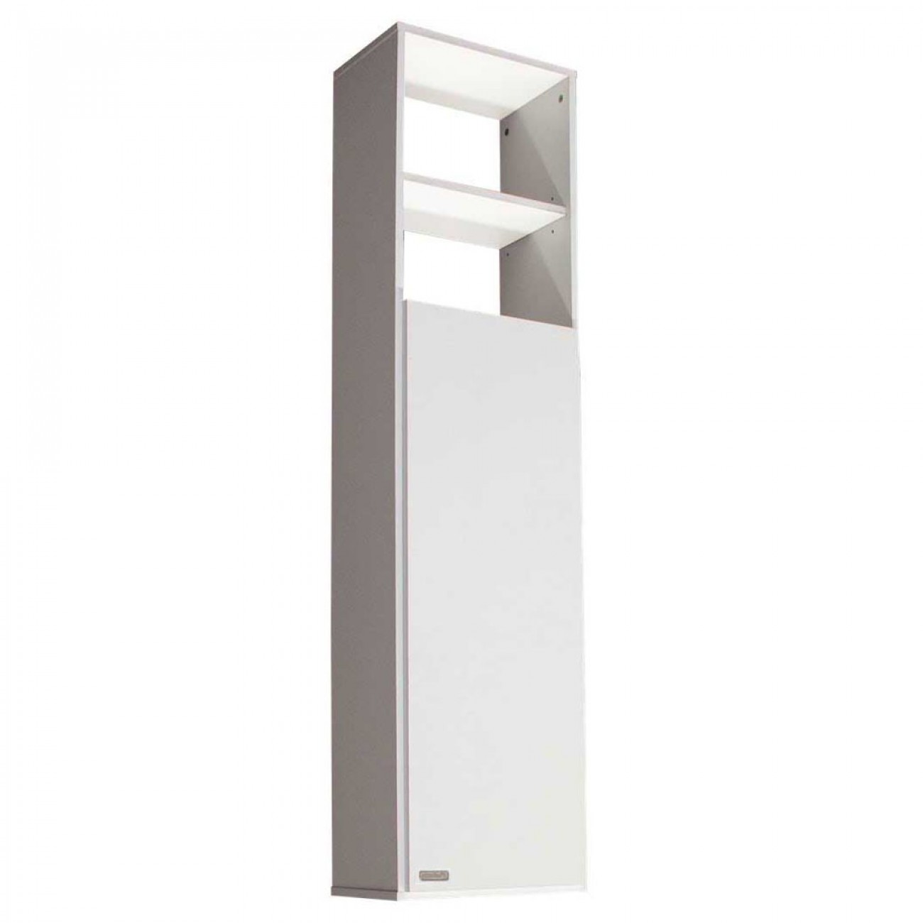 Imagen Modulo Colgante Platinum 9019 1 Puerta 4 Estantes 153 Cm Blanco