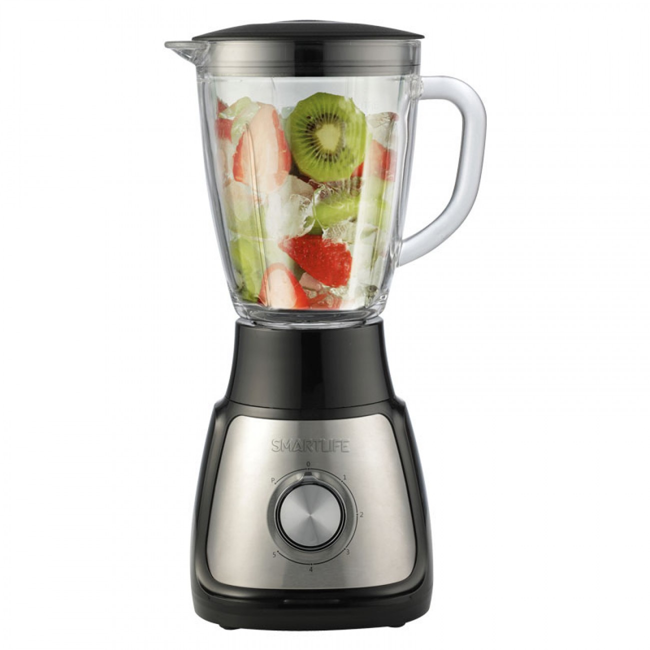 Imagen Licuadora Smartlife Sl-bl1055pn 600w Jarra Vidrio 1.5 Lts