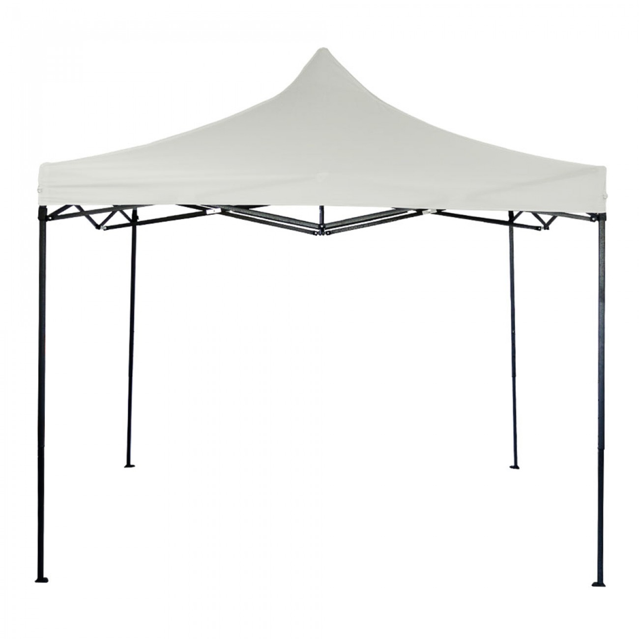 Imagen Gazebo Laury 16760 3x3x2.5 M Poliéster Oxford 800 D Blanco