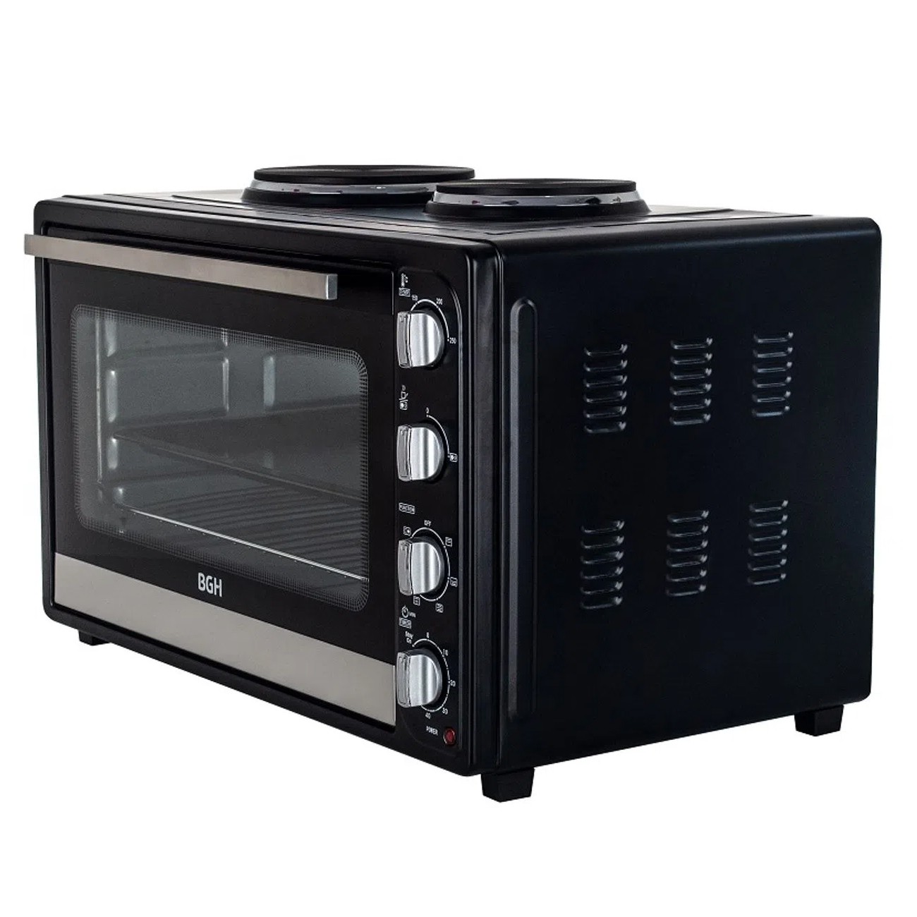 Imagen Horno Eléctrico Bgh Bhe64m20a 64 Lts 2 Anafes 3200w Grill