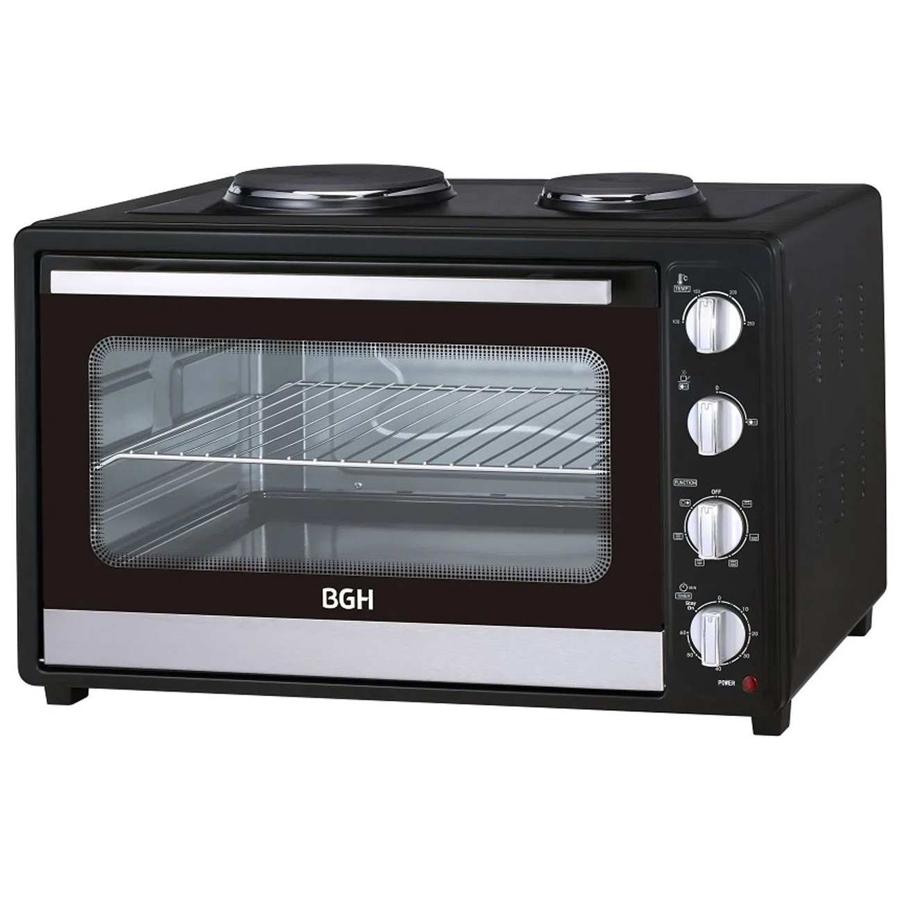 Imagen Horno Eléctrico Bgh Bhe64m20a 64 Lts 2 Anafes 3200w Grill