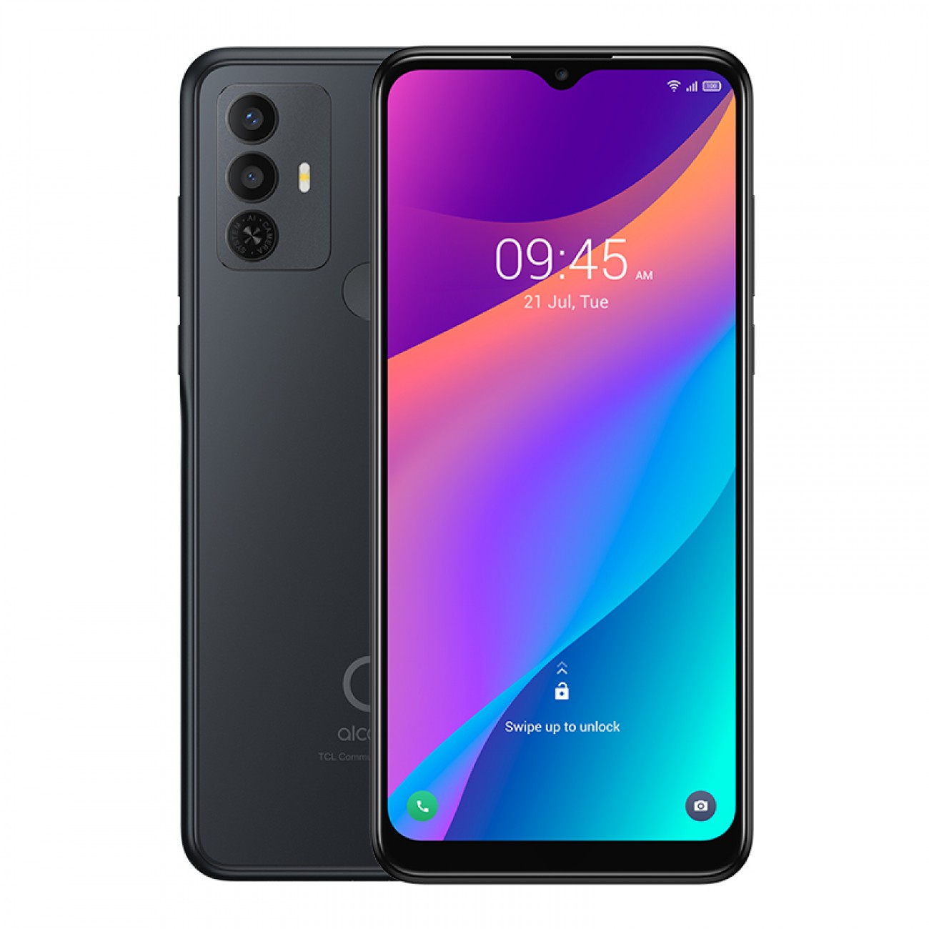 Imagen Celular Alcatel 3h Plus 6,5" 3/64 Gb Space Gray