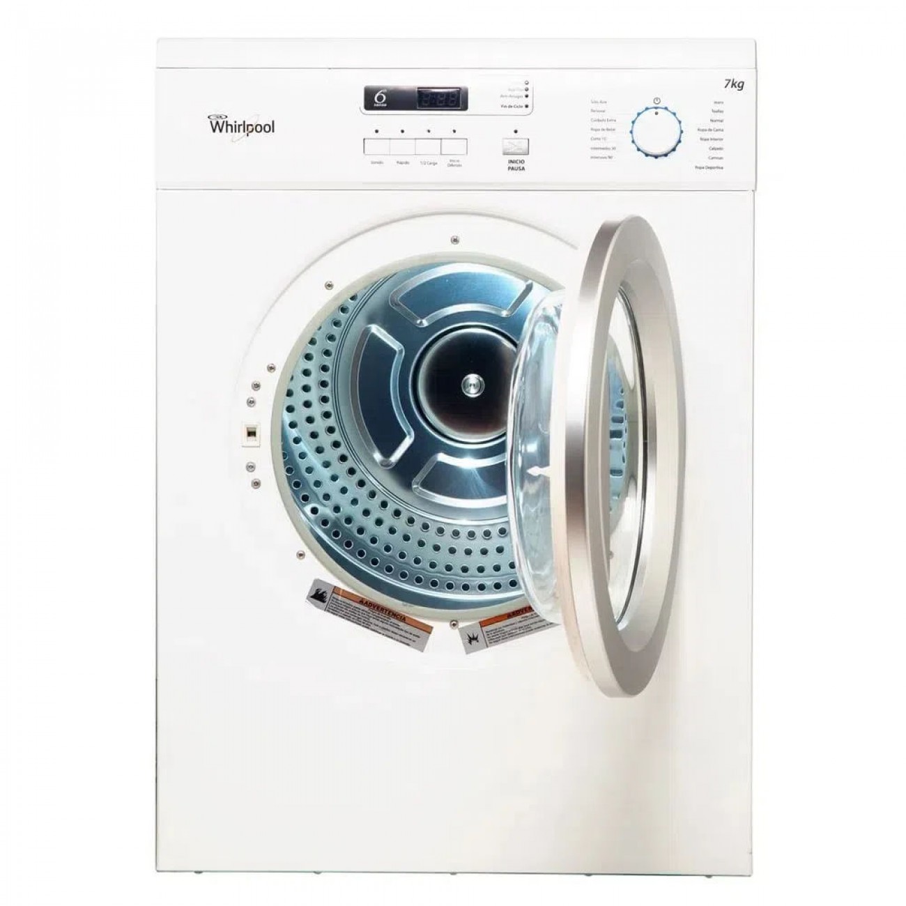 Imagen Secarropas Por Calor Whirlpool Wsr07sc 7 Kg Carga Frontal