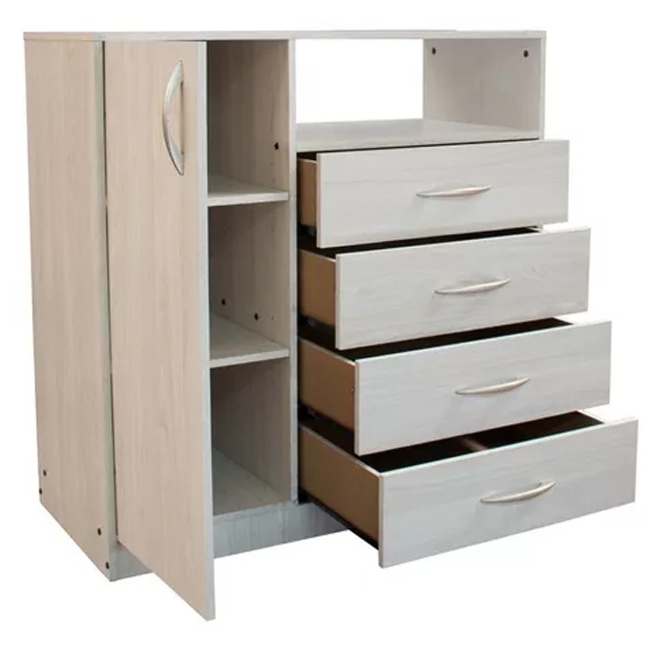Imagen Comoda Chifonier Platinum Mod 921 Gris Andino