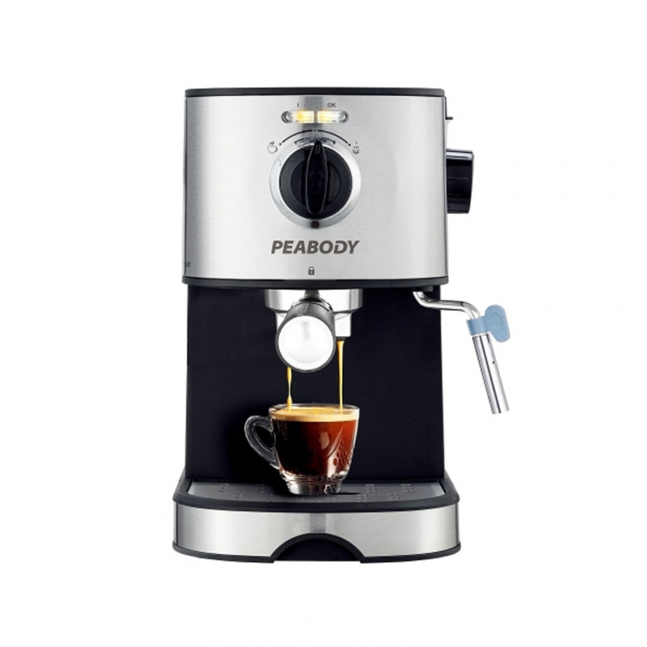 Imagen Cafetera Expreso Peabody Pe-ce4601ix 15 Bar 1l