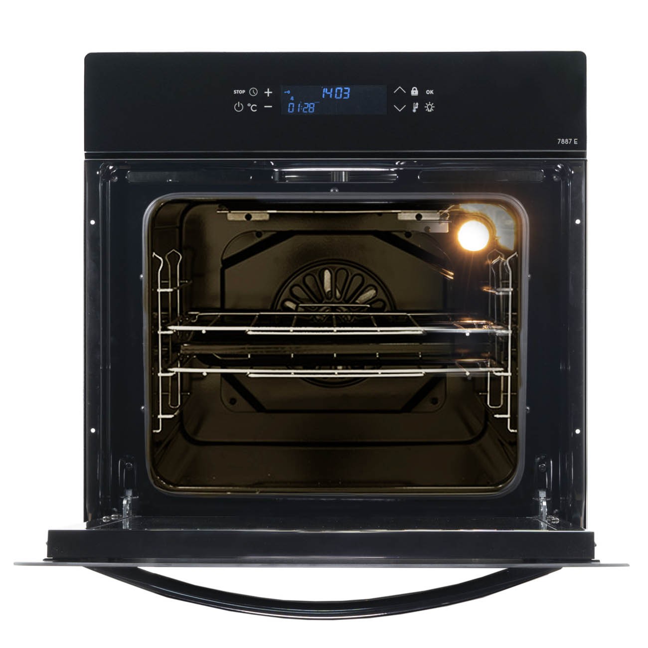 Imagen Horno Eléctrico Empotrable Florencia 7887e Digital Negro