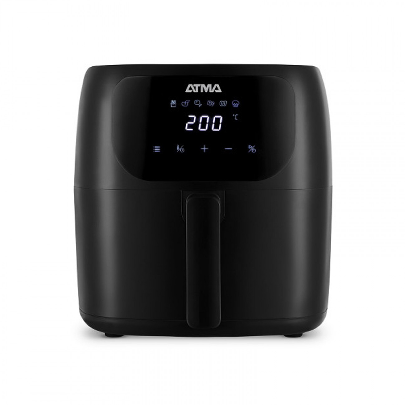 Imagen Freidora De Aire Sin Aceite Atma Fr60arbp 6,5l Digital Negra