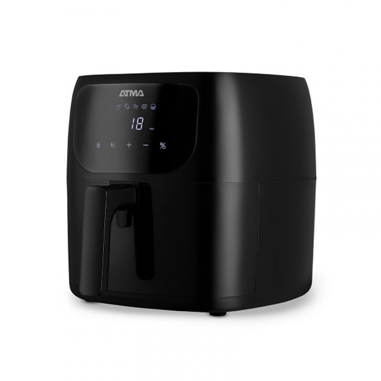 Imagen Freidora De Aire Sin Aceite Atma Fr60arbp 6,5l Digital Negra