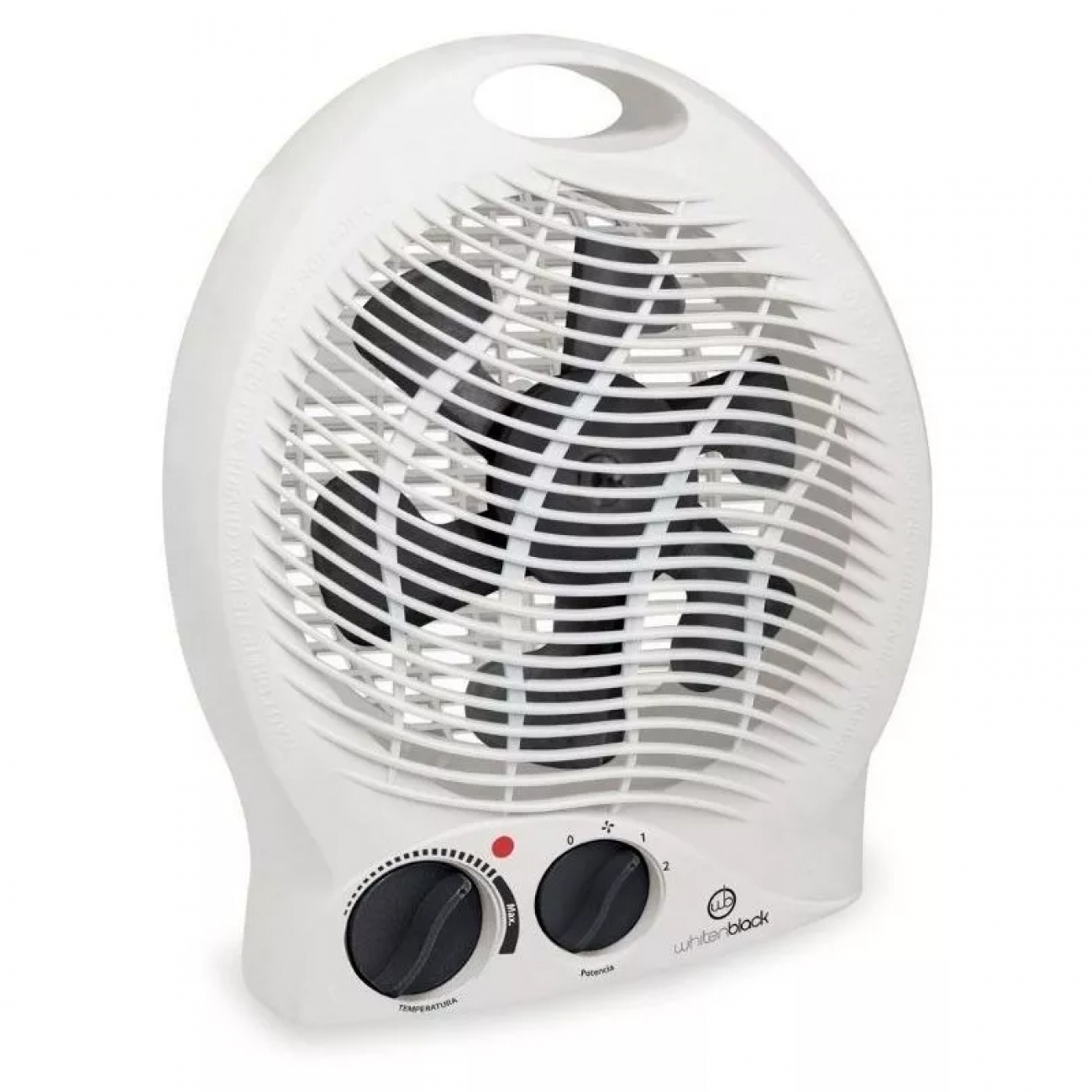 Imagen Caloventor Whitenblack Cawb01 2000w Ultraliviano